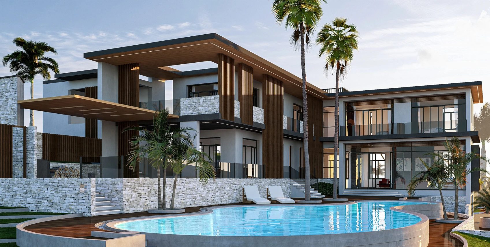 Garden Route 3D renderings